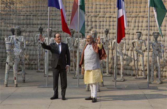 French President in India to Strengthen Strategic Ties
